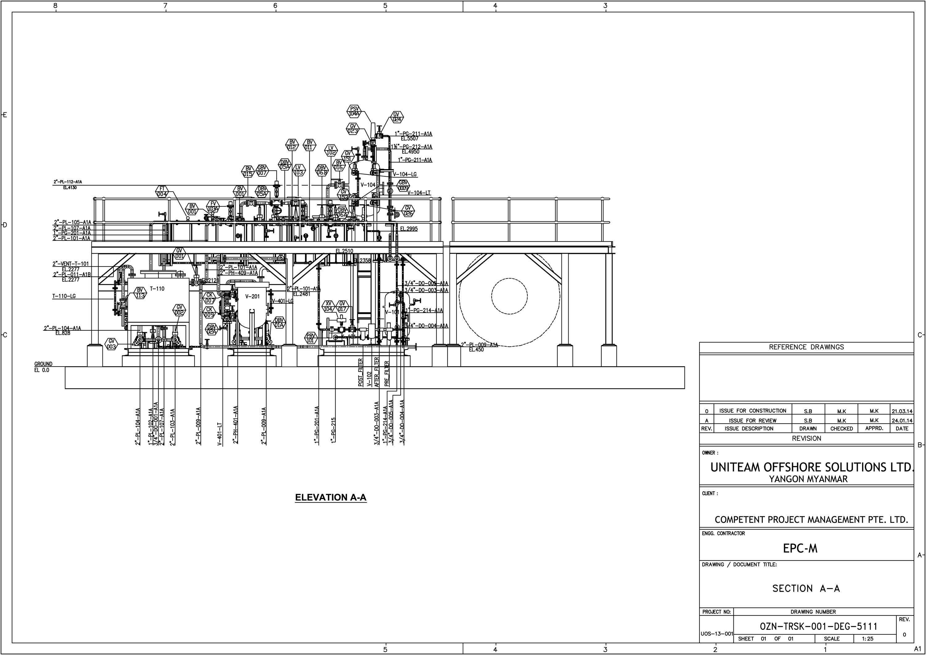 Oil-Gas-Detailed-Engineering-Shop-Drawing